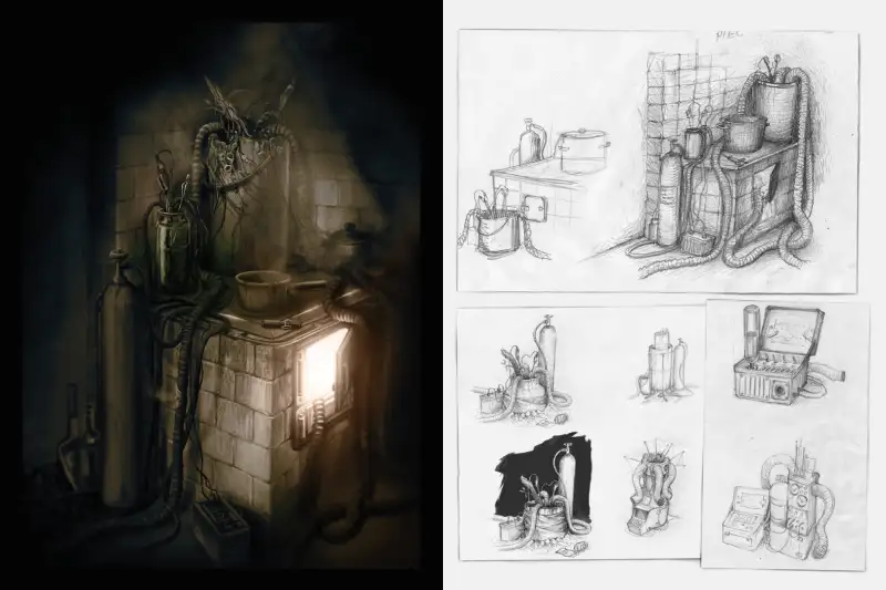 Darkwood - Artbook Free screenshot